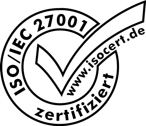Logo Zertifikat ISO-27001